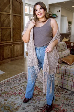 Stay Easy Tank In Bronze