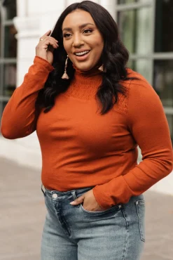 Stylin Girl Turtleneck in Red