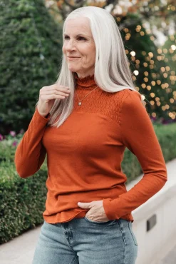 Stylin Girl Turtleneck in Red