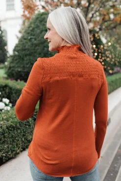 Stylin Girl Turtleneck in Red