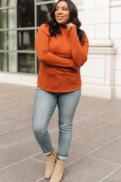 Stylin Girl Turtleneck in Red