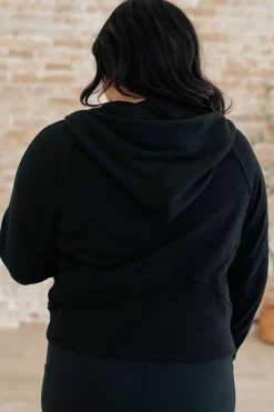 Sun or Shade Zip Up Jacket in Black