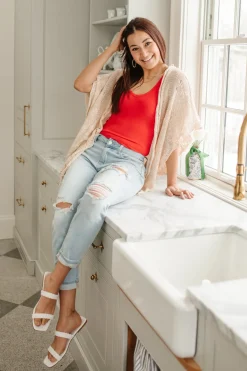 Super Light Destroyed Boyfriend Jeans by Judy Blue