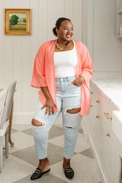 Super Light Destroyed Boyfriend Jeans by Judy Blue