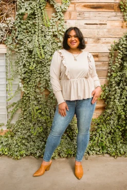 Sweet Confession Top In Seashell