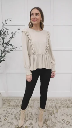 Sweet Confession Top In Seashell