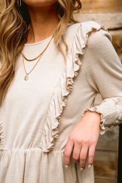 Sweet Confession Top In Seashell