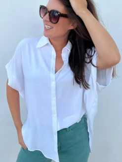 Sweet Simplicity Button Down Blouse