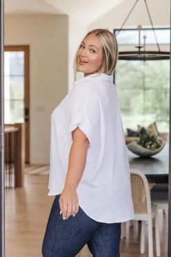 Sweet Simplicity Button Down Blouse