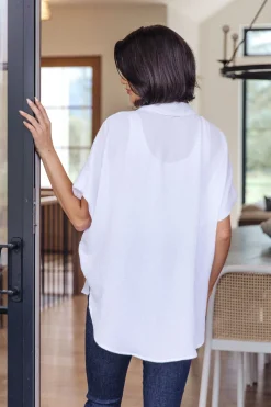 Sweet Simplicity Button Down Blouse