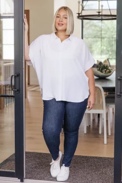 Sweet Simplicity Button Down Blouse