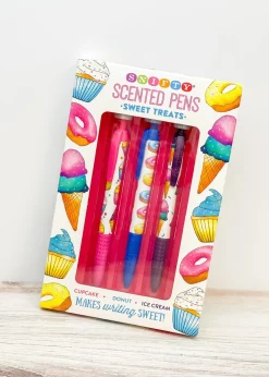 'Sweet Treats' Scented Pen Set (3 Pack)
