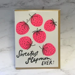 'Sweetest Stepmom Ever' Greeting Card