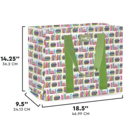 SWIG PREORDER: Book Club Jumbo Tote Bag by Swig (Ships in April)