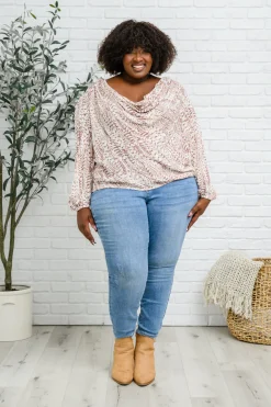 Take Flight Cowl Neck Top