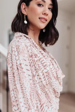 Take Flight Cowl Neck Top