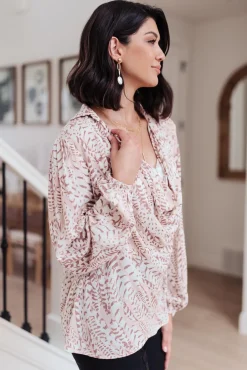 Take Flight Cowl Neck Top