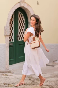 Talia Crossbody Bag - Saddle