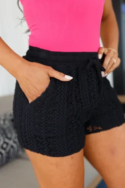 Talk of the Town Lace Set in Black