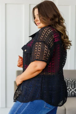 Talk of the Town Lace Set in Black