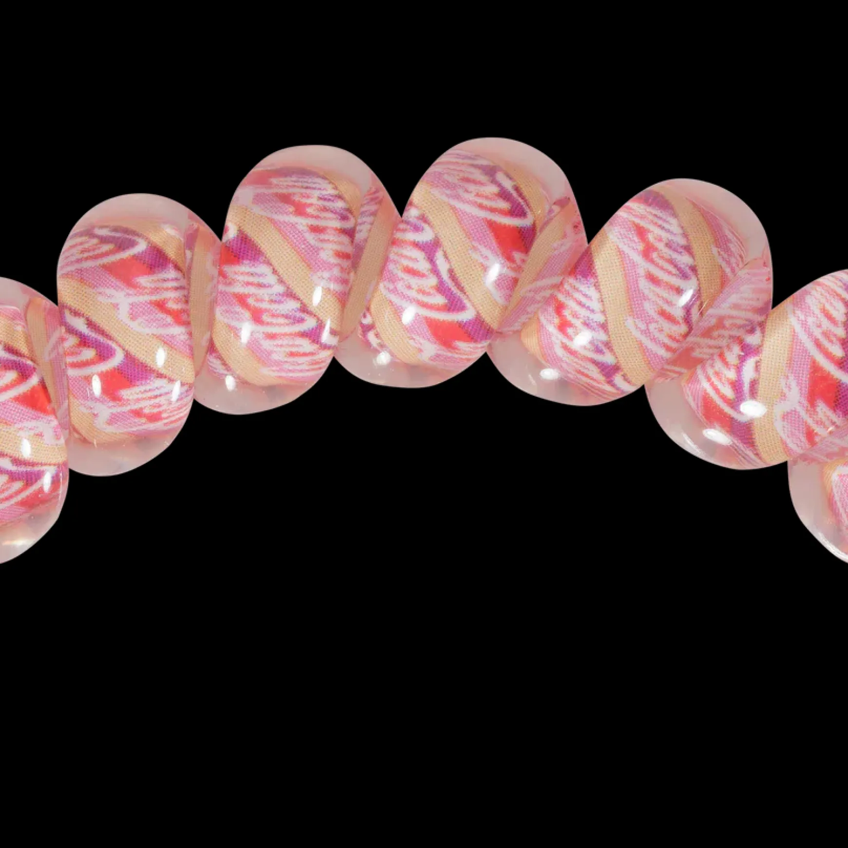 Teleties Hair Tie - Large Band Pack of 3 - Ice Cold Sunshine