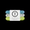 Teleties Hair Tie - Large Band Pack of 3 - Ocean Villa