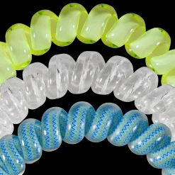 Teleties Hair Tie - Large Band Pack of 3 - Ocean Villa