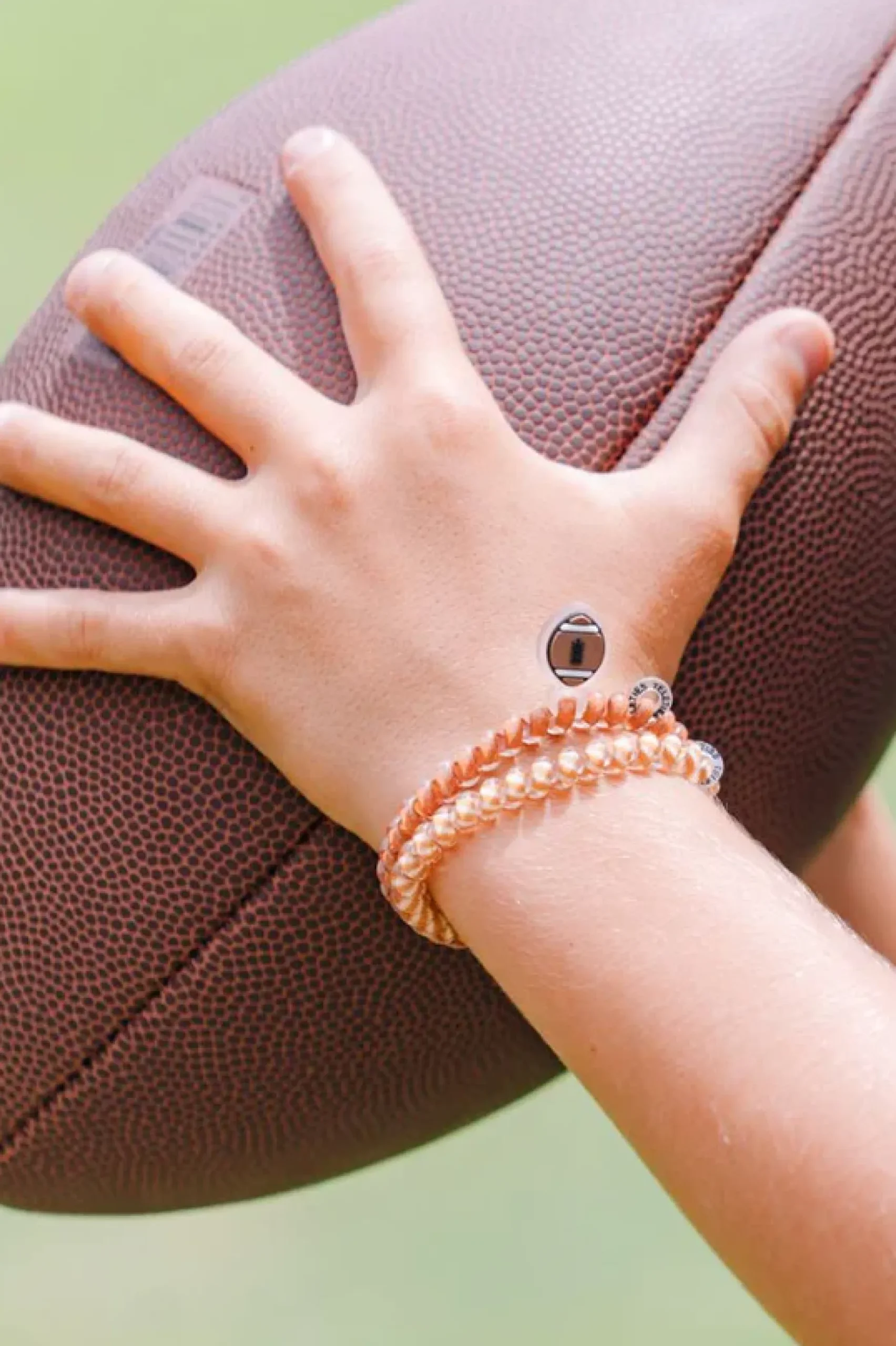 Teleties Hair Tie - Small Band Pack of 3 - Football