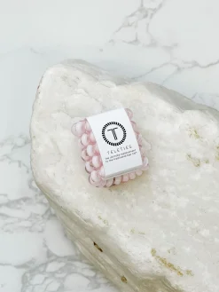 Teleties Hair Tie - Tiny Band Pack of 5 - Rose Water Pink