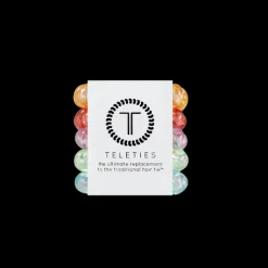 Teleties Hair Tie - Tiny Band Pack of 5 - Technicolor Dreams