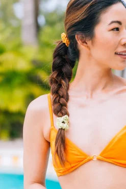 Teleties Silk Scrunchies - Small Band Pack of 3 - Mojito Mama