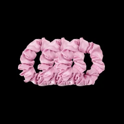 Teleties Silk Scrunchies - Large Band Pack of 3 - I Pink I Love You