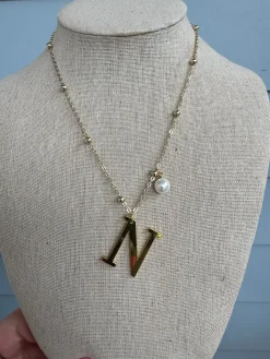That's Me Initial Necklace by B.B. Lila (Ships in 2-3 Weeks)