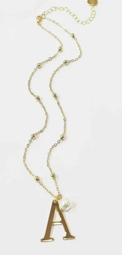 That's Me Initial Necklace by B.B. Lila (Ships in 2-3 Weeks)