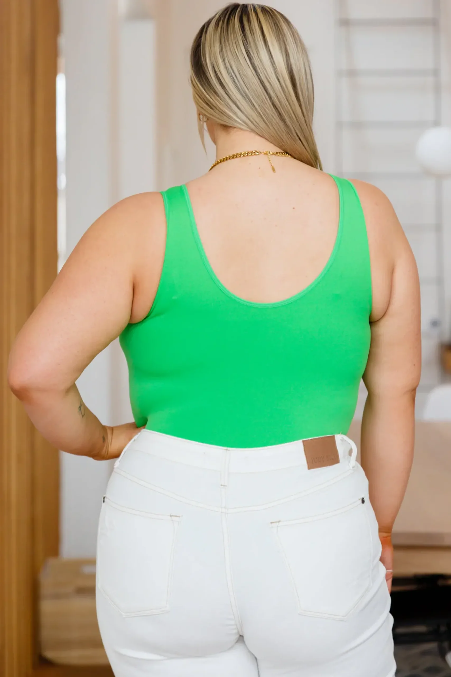 The Basics Bodysuit in Green