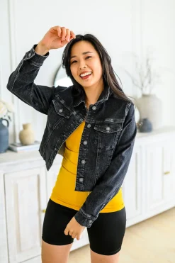 The Basics Reversible Longline Tank in Mustard - 4/8