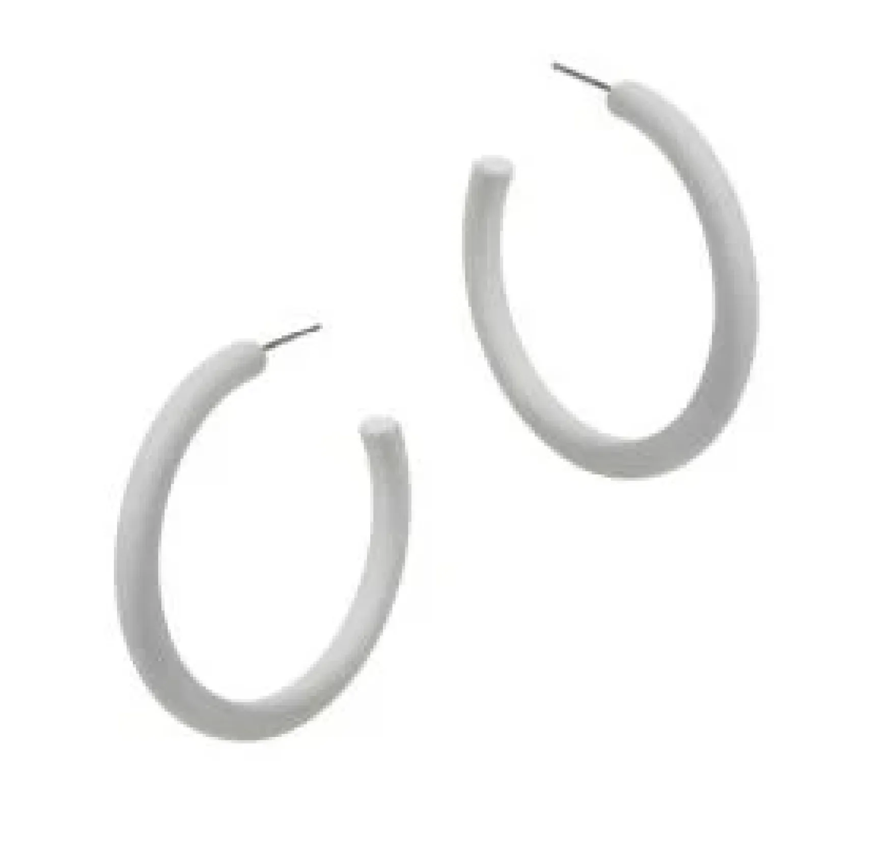 The Classic Enamel Hoop - White