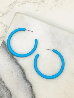The Classic Enamel Hoop - Blue