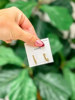 The Classic Mini Hoop Earrings - Gold