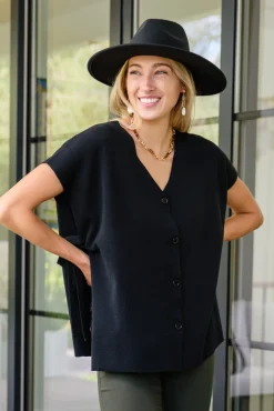 The Finale Top in Black