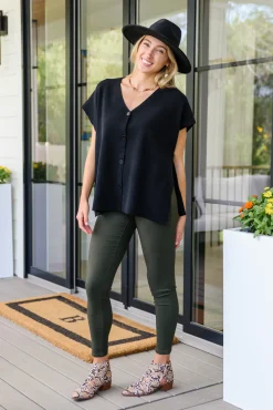 The Finale Top in Black