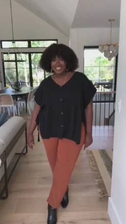 The Finale Top in Black