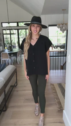 The Finale Top in Black