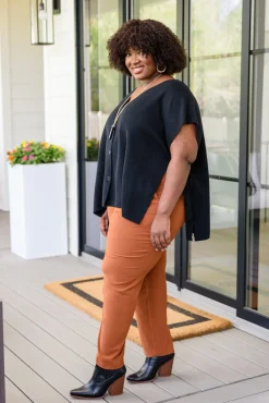 The Finale Top in Black