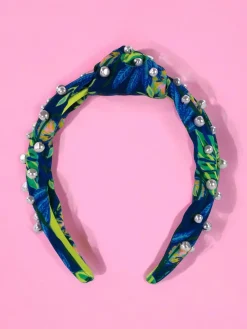 The Hottest Spot Embellished Slim Knot Headband by Lilly Pulitzer