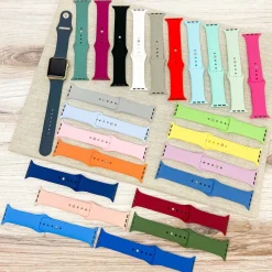 The Solid Silicone Smart Watch Band - M/L