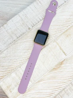 The Solid Silicone Smart Watch Band - M/L