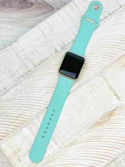 The Solid Silicone Smart Watch Band - M/L