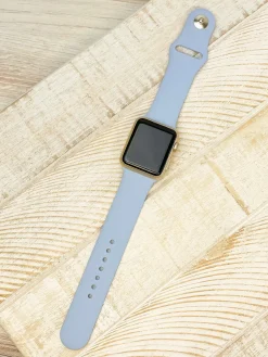 The Solid Silicone Smart Watch Band - S/M