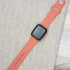 The Solid Silicone Smart Watch Band - Rose M/L
